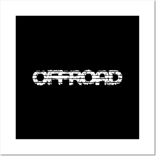 Offroad Tracks (BLACK) Posters and Art